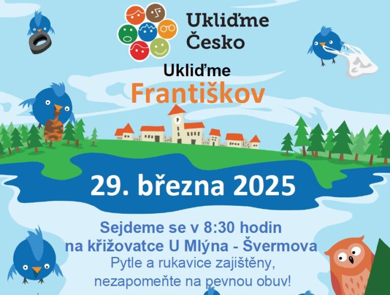 Jarní úklid: Ukliďme Česko 2025